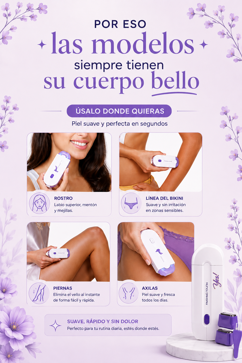 Depilador Finishing Touch