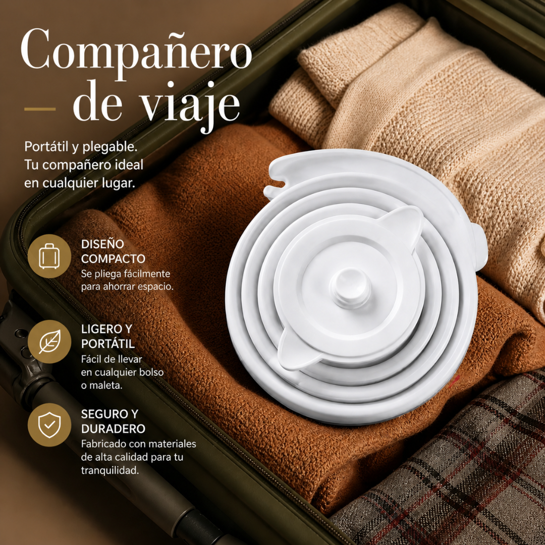 Calentador Eléctrico Plegable ⚡ | Compacto, práctico y fácil de llevar